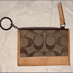 Coach key pouch